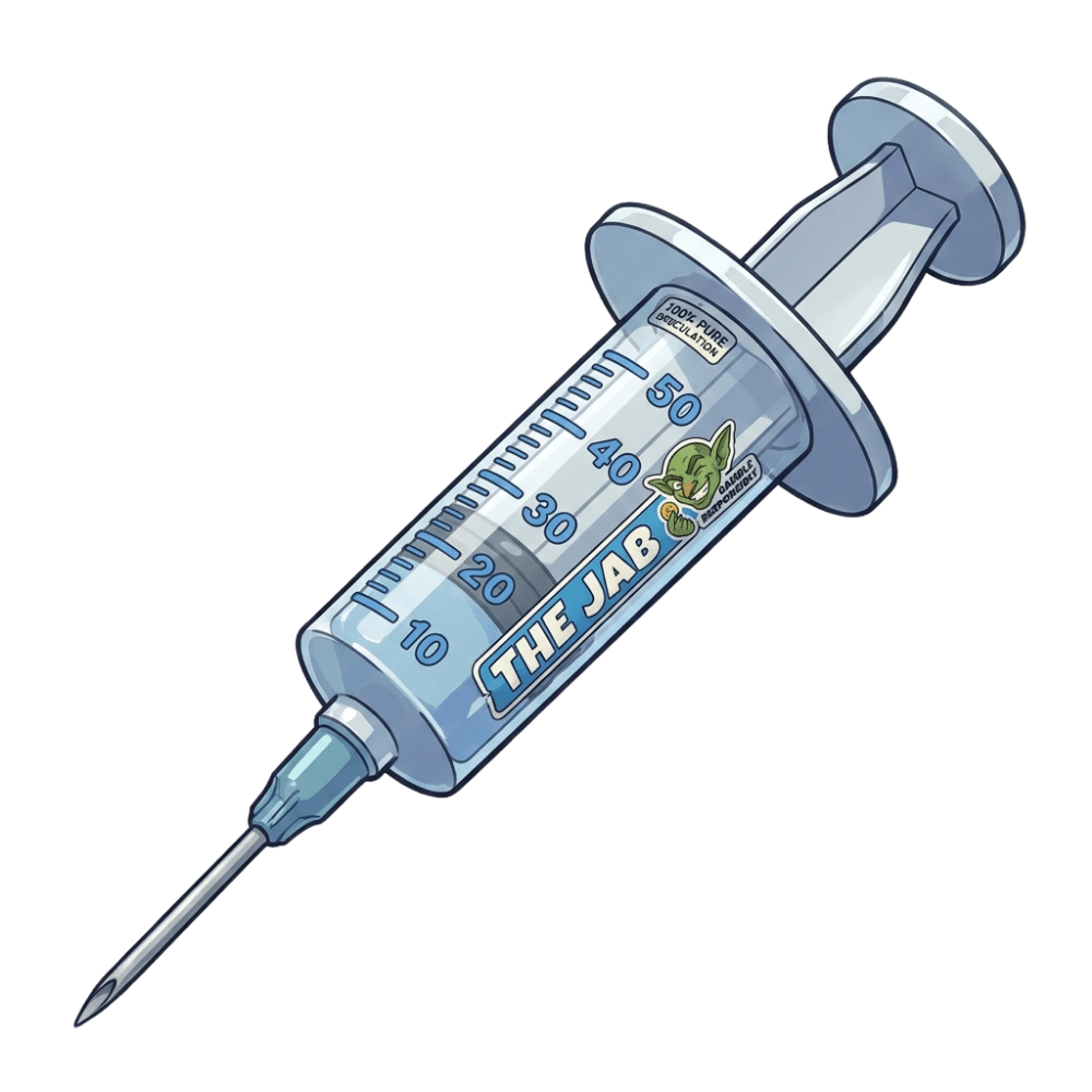 The Jab branded syringe