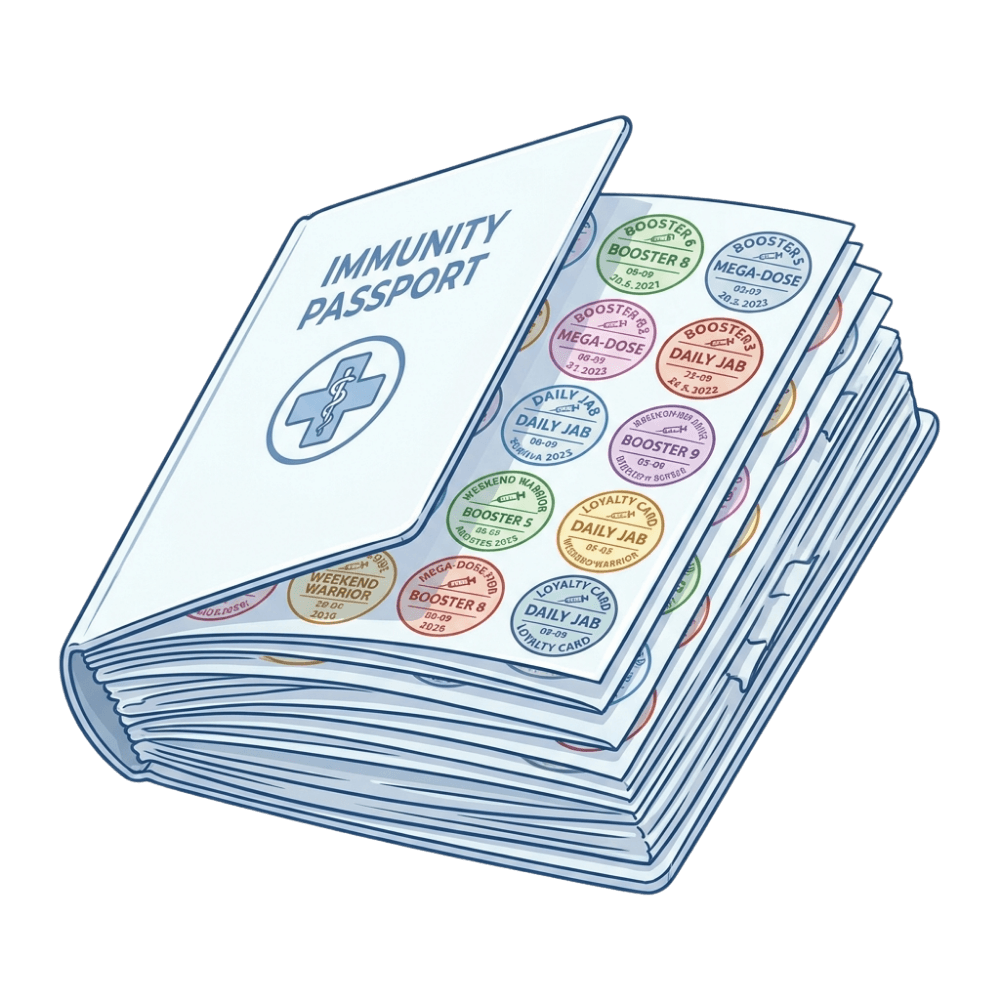 Immunity passport booklet