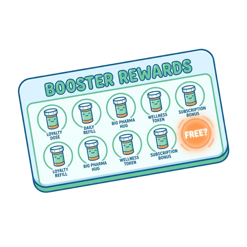 Booster rewards card